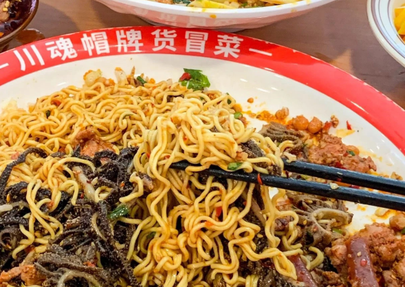 四川“冒菜”的“冒”是什么意思