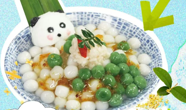 桂花酒釀冰湯圓